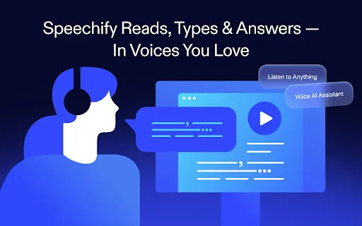 Speechify Text to Speech – Ubah Teks ke Suara Secara Instan - Screenshot 1