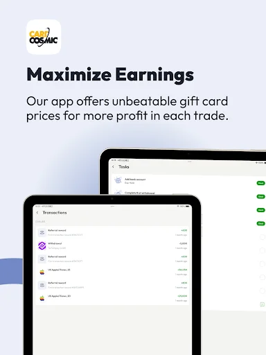 Download CardCosmic Terbaru – Jual Gift Card Cepat & Aman - Screenshot 7