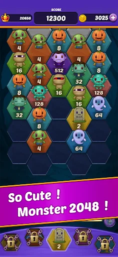 Download Shoot The Monster Terbaru – Game Puzzle 2048 Seru - Screenshot 5