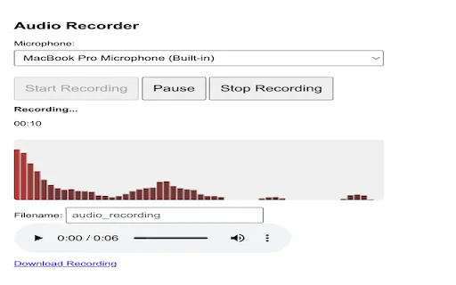 Download Audio Capture For Chrome Terbaru – Rekam Audio Gratis - Screenshot 1