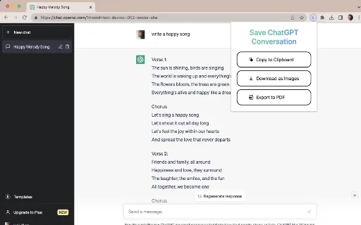 Simpan Percakapan ChatGPT ke PDF – Ekspor Cepat & Mudah - Screenshot 1