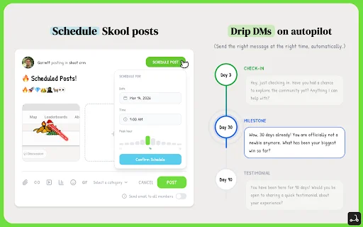 Skoot CRM: Otomasi Skool Terbaik untuk Tingkatkan Pendapatan - Screenshot 2