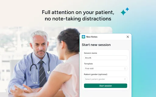 Noa Notes by Docplanner: Asisten Medis AI Terbaik untuk Dokter - Screenshot 1