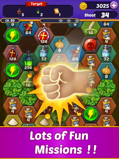 Download Shoot The Monster Terbaru – Game Puzzle 2048 Seru - Screenshot 7
