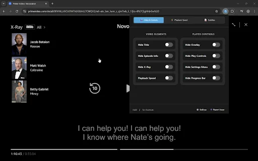 Prime Video Enhancer: Tonton Film Tanpa Gangguan Overlay - Screenshot 3
